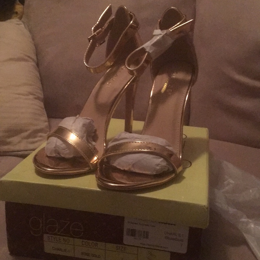 Strapped success heel